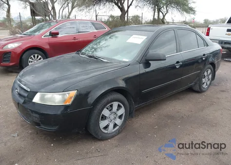 2008 Hyundai Sonata Gls из США, поврежденный, VIN 5NPET46C48H347643